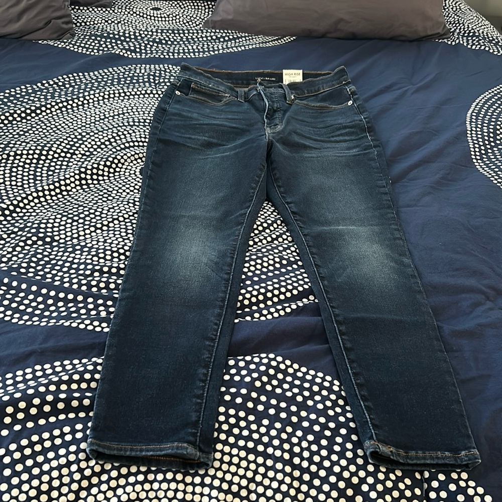 Lucky Brand Bridgette (sculpt-ed series) High Rise Skinny Jeans 10 / 30A